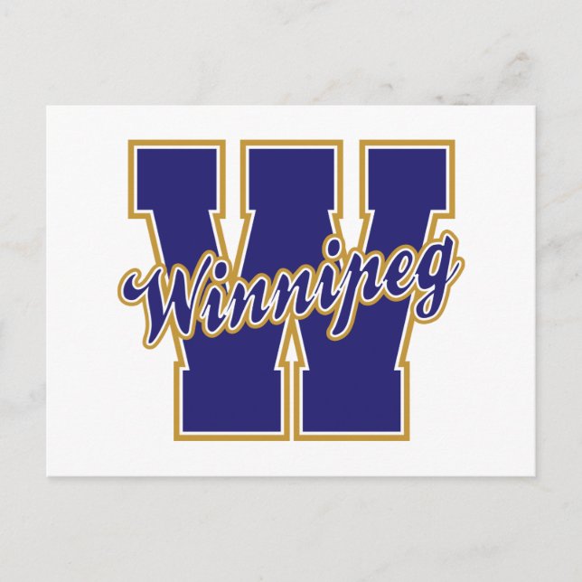 Winnipeg Letter Postcard (Front)