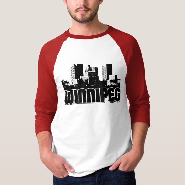 Winnipeg Skyline T-Shirt (Front)