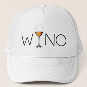 Wino Wine Lover Glass Trucker Hat