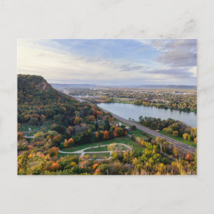 Winona Beauty Overlook Postcard