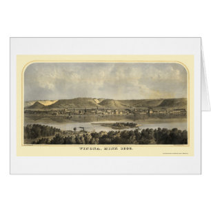Winona County, MN Panoramic Map - 1867