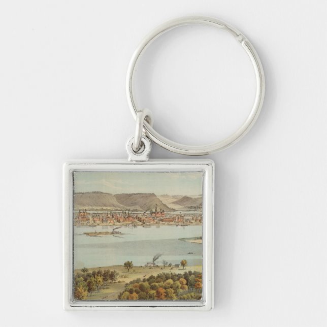 Winona, Minnesota Key Ring (Front)