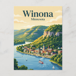Winona, Minnesota Postcard