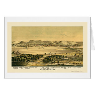 Winona, MN Panoramic Map - 1867