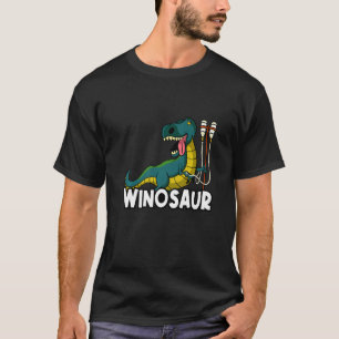 Winosaur Dinosaur Alcohol Beer Booze Festival T-Shirt