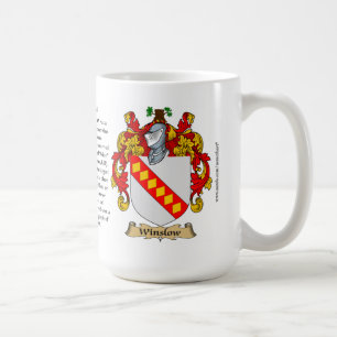 Winslow Family Coat of Arms Coffee Mug