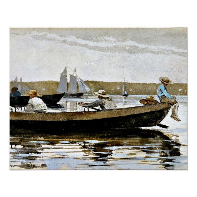 Winslow Homer - Boys in a Dory Poster (Front)