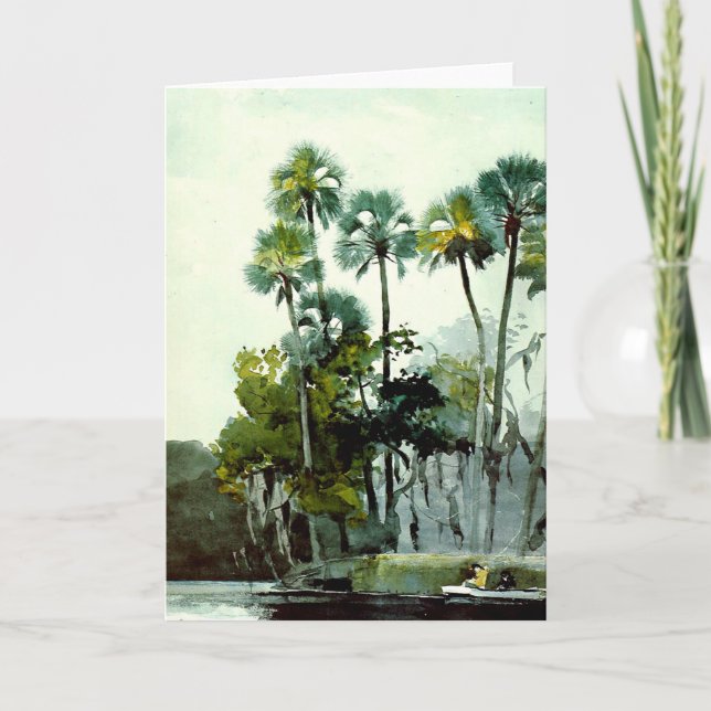 Winslow Homer - Homosassa River Card (Front)