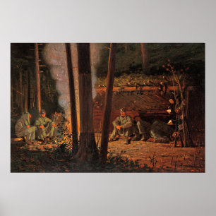 Winslow Homer - In Front of Yorktown, Poster