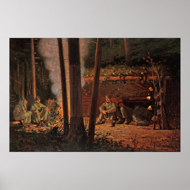 Winslow Homer - In Front of Yorktown, Poster (Front)