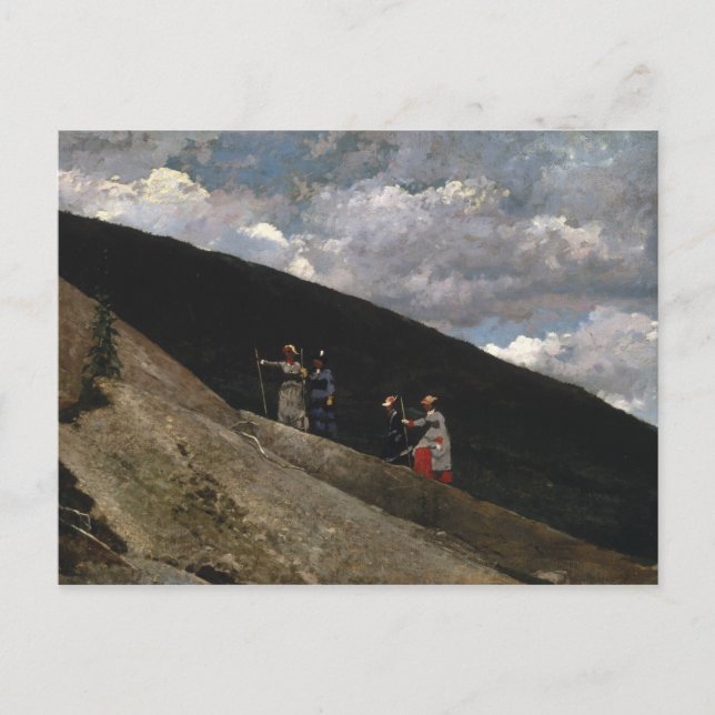 Winslow Homer - In the Mountains Postcard (Front)
