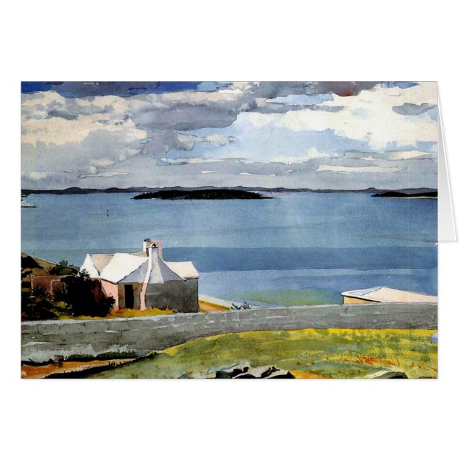 Winslow Homer - Inland Water, Bermuda (Front Horizontal)