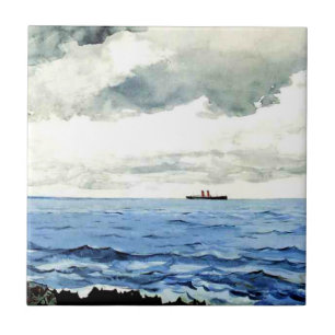 Winslow Homer painting, Bermuda,  Ceramic Tile
