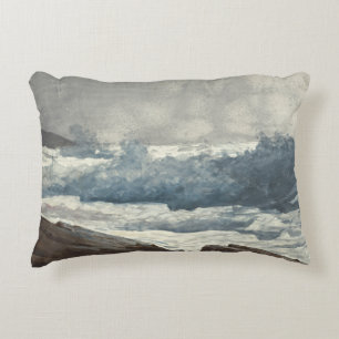 Winslow Homer - Prout's Neck, Breakers Decorative Cushion