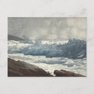 Winslow Homer - Prout's Neck, Breakers Postcard