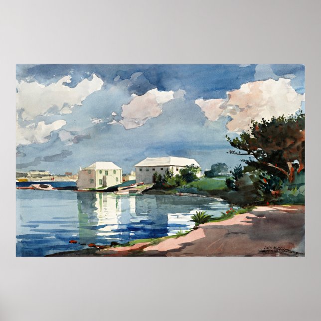 Winslow Homer, Salt Kettle, Bermuda Poster (Front)