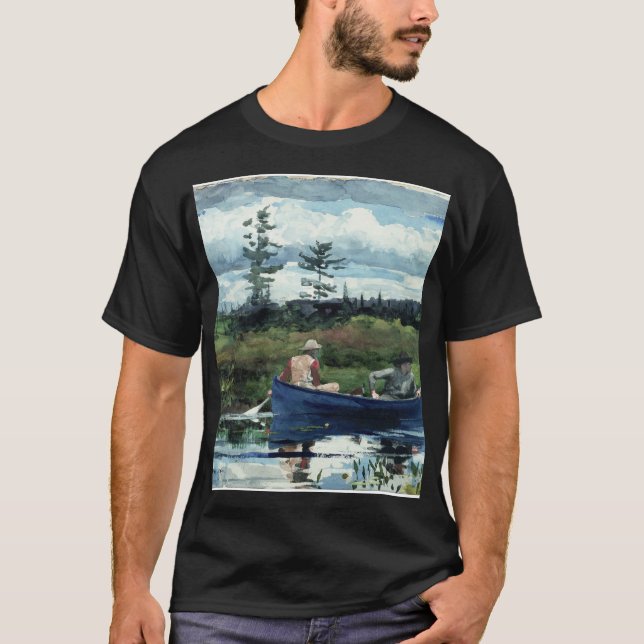 Winslow Homer - The Blue Boat T-Shirt (Front)