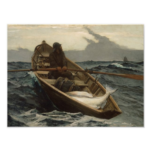 Winslow Homer - The Fog Warning Photo Print (Front)