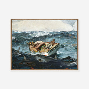Winslow Homer The Gulf Stream Painting Art Print