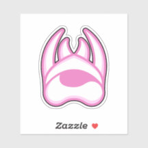 Winster White Claws Sticker