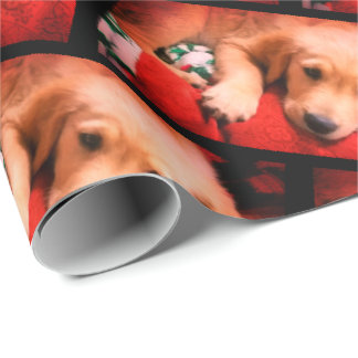 Winston, Christmas, Matte Wrapping Paper, 30" x 6' Wrapping Paper