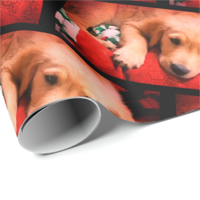 Winston, Christmas, Matte Wrapping Paper, 30" x 6' Wrapping Paper (Roll Corner)