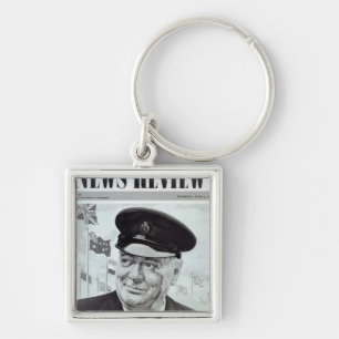 Winston Churchill Key Ring