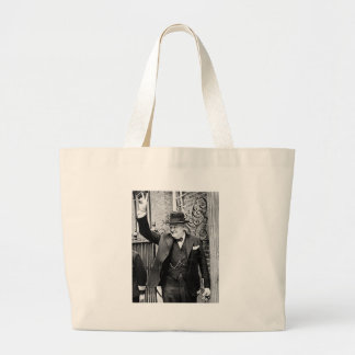 Winston Churchill Large Tote Bag