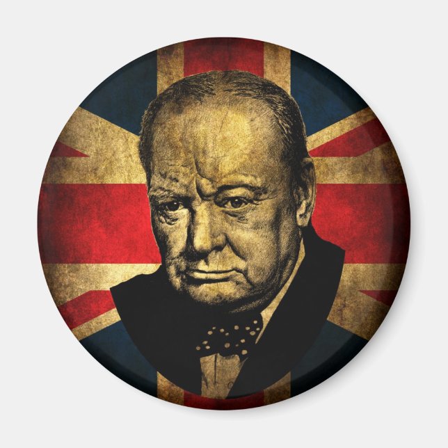 Winston Churchill Magnet (Front)