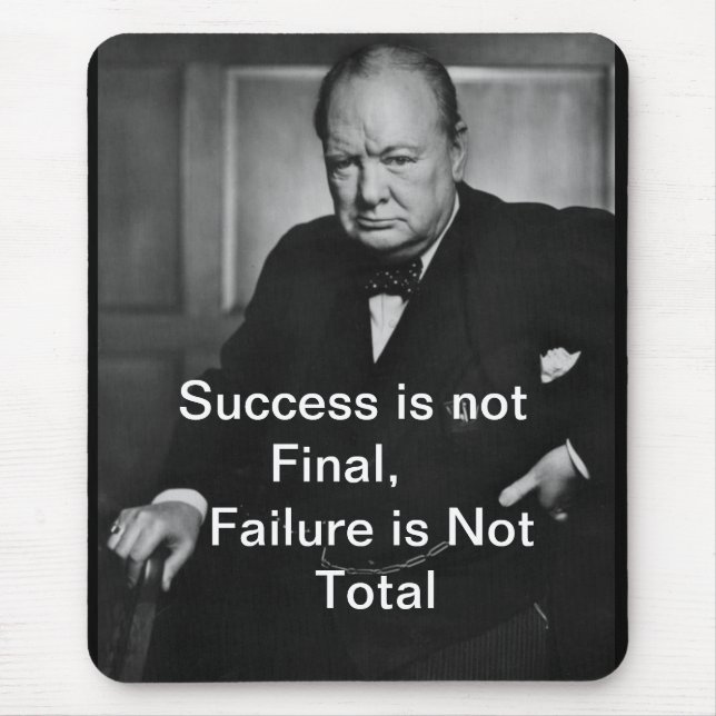 Winston Churchill - Mousepad - Success (Front)