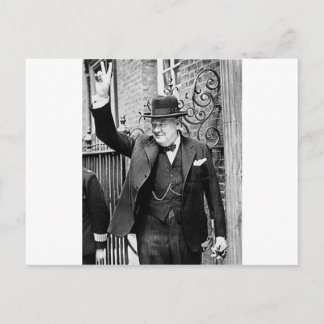 Winston Churchill Postcard