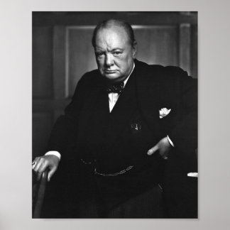Winston Churchill Poster