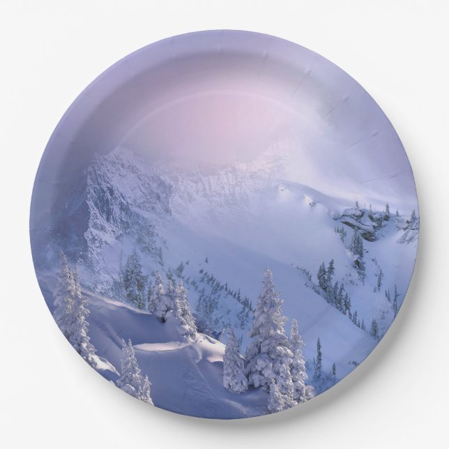 Winter 10 paper plate (Front)