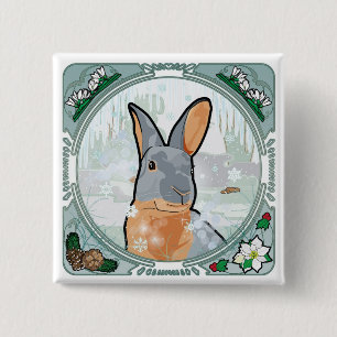WINTER 15 CM SQUARE BADGE