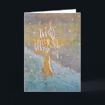 Winter 1 | Mikalojus Konstantinas Ciurlionis | Holiday Card<br><div class="desc">Winter 1 is a painting by Lithuanian composer,  painter,  choirmaster,  cultural figure,  and writer in Polish Mikalojus Konstantinas Čiurlionis.</div>