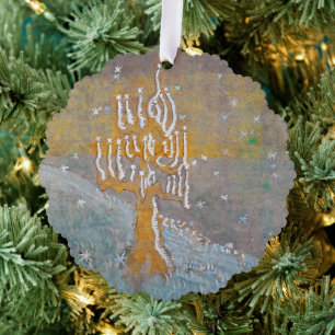 Winter 1   Mikalojus Konstantinas Ciurlionis   Tree Decoration Card