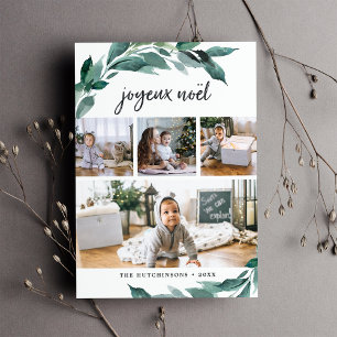 Winter Abundance   Holiday Photo Collage Card