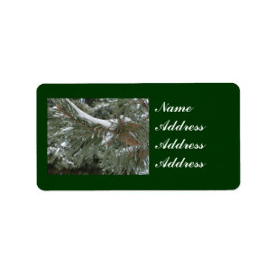 Winter Address Labels