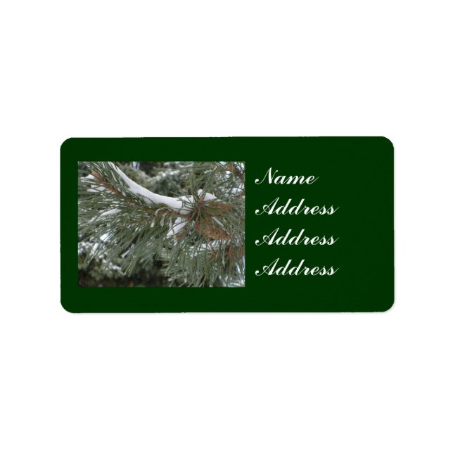 Winter Address Labels (Front)