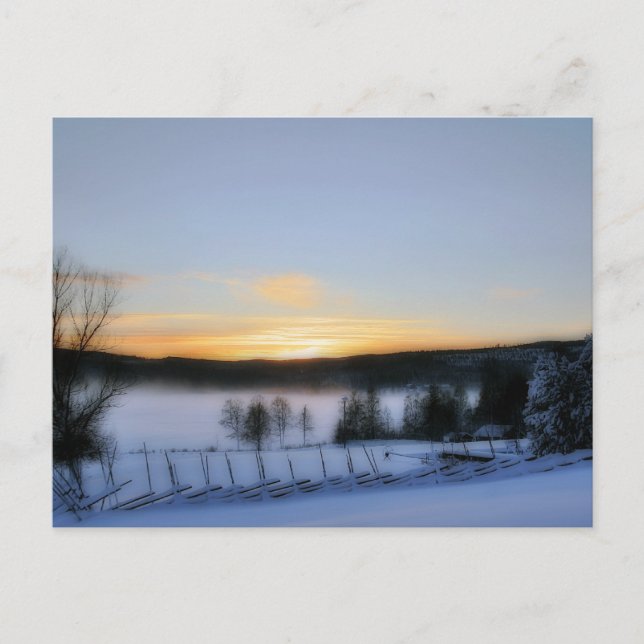 Winter Afternoon Postcard (Front)