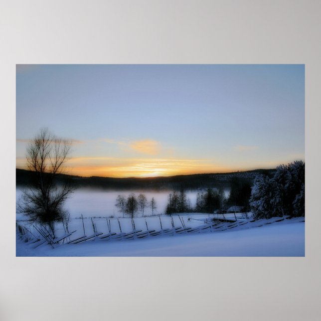 Winter Afternoon Poster (Front)