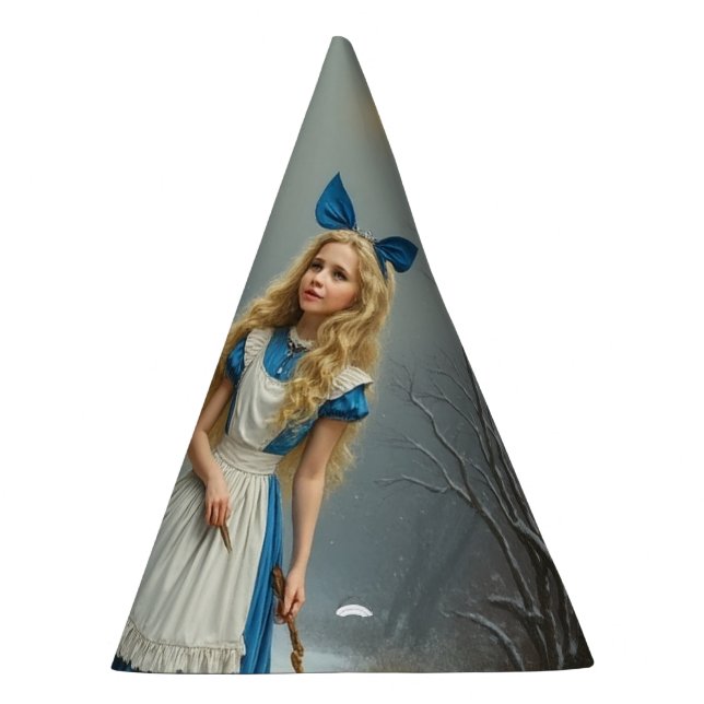 Winter Alice party hats (Right)