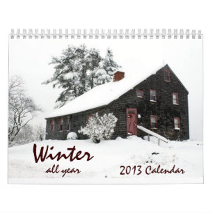 Winter All Year Calendar