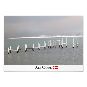 Winter Als Odde/Denmark Photo Print! Print