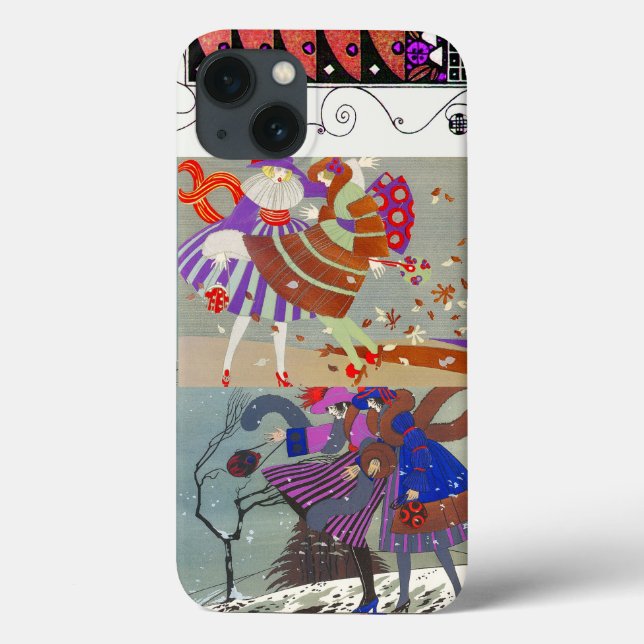 WINTER AND AUTUMN / FASHION COSTUME DESIGNER  Case-Mate iPhone CASE (Back)