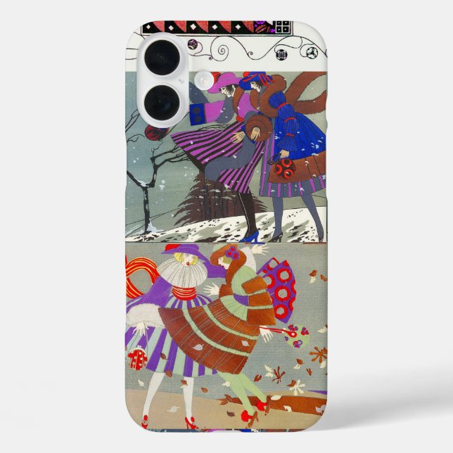 WINTER AND AUTUMN / FASHION COSTUME DESIGNER Case-Mate iPhone CASE (Back)