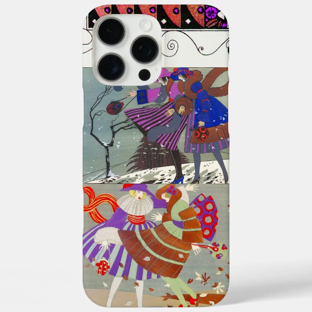 WINTER AND AUTUMN / FASHION COSTUME DESIGNER Case-Mate iPhone CASE (Back)