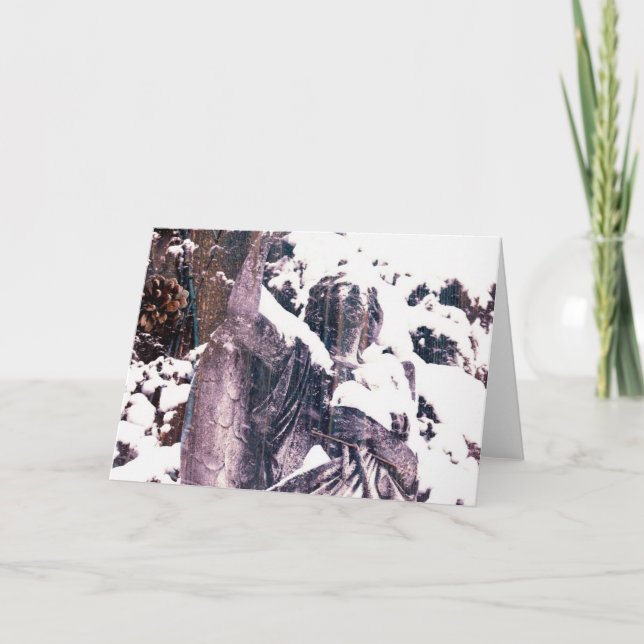 Winter Angel Card (Front)