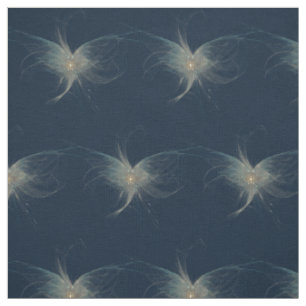 Winter Angel Fractal Art Fabric