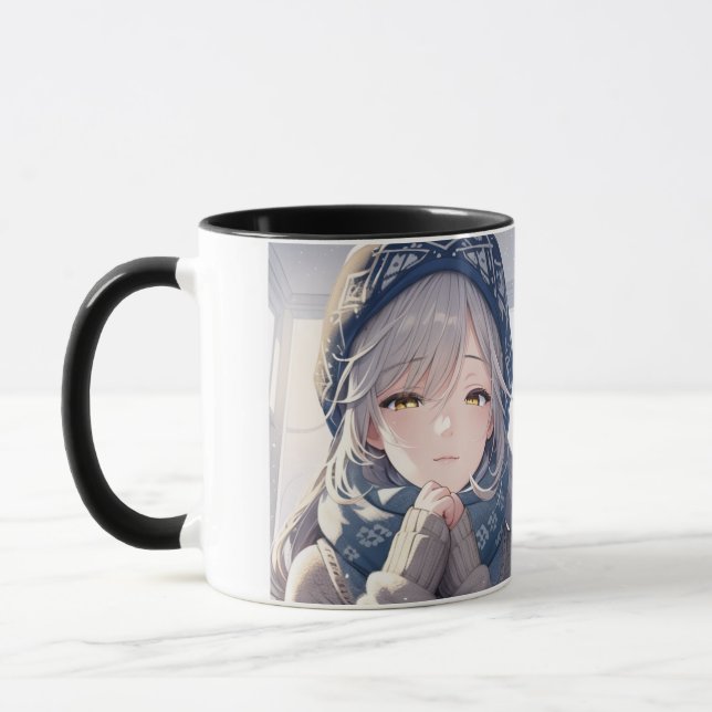 Winter angel mug (Left)